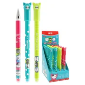 Gel pisalo/radirka M&G iErase So Many Cats Pencil 0,7 mm - modro polnilo