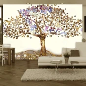Foto tapeta - Golden Tree 200x140