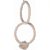 FLAMINGO Ljuljacka 2 Rings, pamucno uže, 65x fi 32 cm