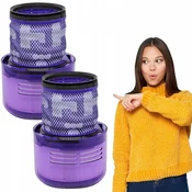 Pralni HEPA filter za Dyson V11 SV14 SV17 dodatki za sesalnik x 2
