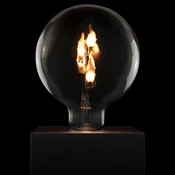 SEGULA LED Fire Flame Line E27 1W G125 prozirna stojna 1800K - Staklo