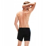 Speedo hyper boom splice 16 watershort black/beach blue/true navy s -