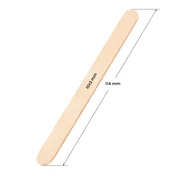Ac Wooden Špatula za depilaciju za nanošenje voska, 100 komada