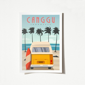 Wallity Plakat A3, Canggu - 1991