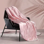 Shuixingjiafang Svileni prekrivac, Tanki, 150x210cm, Roze