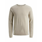 Cream Mens Basic Sweater Jack & Jones Ehill - Men