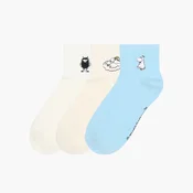 Cropp - Komplet 3 parov nogavic The Moomins - raznobarvna