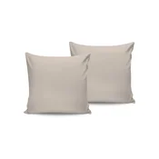 De Cream Satin Jastucici za Jastuke (Set od 2 komada)