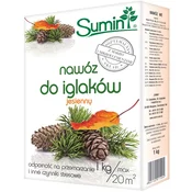 33 Jesensko gnojilo za iglavce SUM65 optimalna sestava granul Sumin 1 kg
