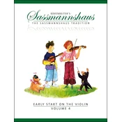 Saßmannshaus / Sassmannshaus Early Start on the Violin Volume 4 Note