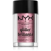 NYX Professional Makeup Glitter bleščice za obraz in telo odtenek 02 Rose 2,5 g