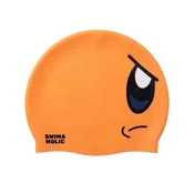 Plavalna kapa swimaholic angry eyes clasic cap oranžna