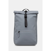 Rains unisex. 13320 Rolltop nahrbtnik turkizno modri nahrbtnik (OSFA), Priložnostno, Poliester, Turkizna