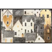 wash+dry PREDPRAŽNIK Urban Blocks 50/75 cm potiskano večbarvno