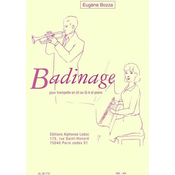 BOZZA:BADINAGE TROMPETE AND PIANO