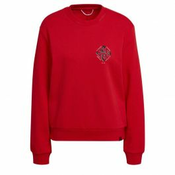 Pulover Five Ten Cropped Sweatshirt - Red