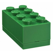 LEGO mini box 8 - zelen 46x92x43 mm