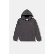 Puma pulover s kapuco otroški z bombažem ESS ELEVATED Hoodie FL