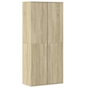 Ormaric za cipele boja hrasta 80x39x178 cm konstruirano drvo