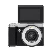 INF Digitalni fotoaparat z dvema lečama, 180° zasukljiv zaslon, 80MP, 5K Black, (5000282832)