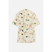 Marimekko kopalni plašč z lanom S/M