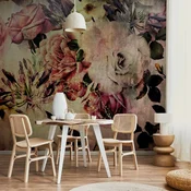 Foto tapeta - Nostalgia Flowers 500x350