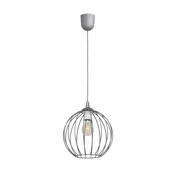 Luster na sajli MERCURE 1xE27/15W/230V siva
