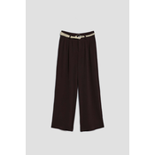 Marisse Womens Trousers L-Sp-4020 D.Oak