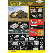 Model Kit vojni 6975 - Pz.IV Ausf.F1(F) w/SCHURZEN (1:35)