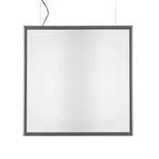 Artemide Discovery Square APP aluminij CCT - Dnevna soba/jedilnica - Dizajn - aluminijast satenast zaključek - Plastika
