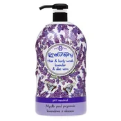 Gel za prhanje in šampon 2v1 sivka in aloe vera Naturaphy 1000ml 30053