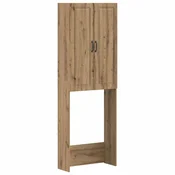 vidaXL Kabineta za stranišče UTRECHT Artisan hrast 66 x 25,5 x 190 cm