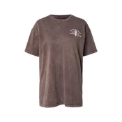 HOLLISTER Majica POOLSIDE bež / smeda / prljavo roza / pastelno roza