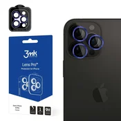 shumee Apple iPhone 15 Pro - 3mk zaščita leč Pro kraljevo modra