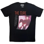 The Cure Pornography Photo Warped Black L Majica
