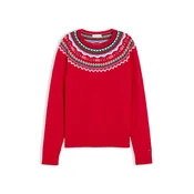 TOMMY HILFIGER Pulover svetlo modra/zelena/rdeča/bela