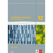 Lambacher Schweizer Mathematik 12. Lösungen Klasse 12. Ausgabe Bayern