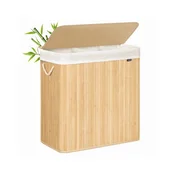 Songmics Košara za perilo 60x40x615 cm naravna shramba