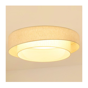 Brilagi - prigušiva LED stropna svetiljka SHINE LED/24W/230V krem boje + sa daljinskim upravljacem