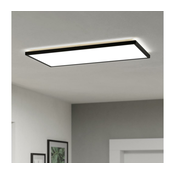 Eglo 901445 -LED Zunanja stropna svetilka ROVITO 17,2W/230V 30x57 cm IP44 črna