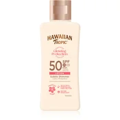 Hawaiian Tropic Glowing Protection Sunscreen Lotion losjon za sončenje SPF 50 75 ml