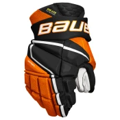 Hokejske rokavice Bauer Vapor Hyperlite Black/Orange Junior 10 palcev