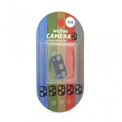 Zaščita kamere za Samsung Galaxy S20 Teracell, kovinska, modra