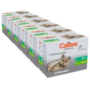 Calibra Cat Premium Sterilised vrečke multipack 72 x 100 g