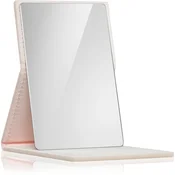 Notino Mirrors Compact Mirror kozmetično ogledalce Leatherette Beige 1 kos