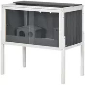 Homestar Kletka za hrčke 82x45x81 cm siva