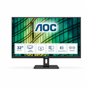 80cm/31.5 (3840x2160) AOC Essential-Line U32E2N 16:9 4ms HDMI DisplayPort VESA Speaker 4K UHD Black