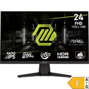 Monitor MSI MAG 244F / 23.8 / FHD / IPS / 200Hz / 0.5ms (GtG) / crni