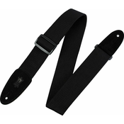 Levys MC8-BLK Classics Series 2 Cotton Guitar Strap Black
