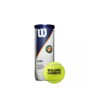 Wilson ROLAND GARROS ALL COURT 3 BALL, teniska loptica, žuta WRT126400